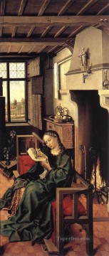 Robert Campin Painting - The Werl Altarpiece Right Wing Robert Campin